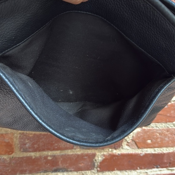 Coach leather crossbody purse, black - Picture 4 of 14